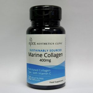 Marine collagen 400mg with Vitamin C - 30 Capsules
